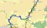 *Kartenauschnitte mit freundlicher Genehmigung der MAP&GUIDE GmbH aus dem "Motorrad Tourenplaner" entnommen!*