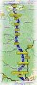 Kartenauschnitt mit freundlicher Genehmigung der MAP&GUIDE GmbH aus dem "Motorrad Tourenplaner 2002/2003" entnommen!