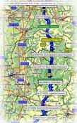 Kartenauschnitt mit freundlicher Genehmigung der MAP&GUIDE GmbH aus dem "Motorrad Tourenplaner 2002/2003" entnommen!